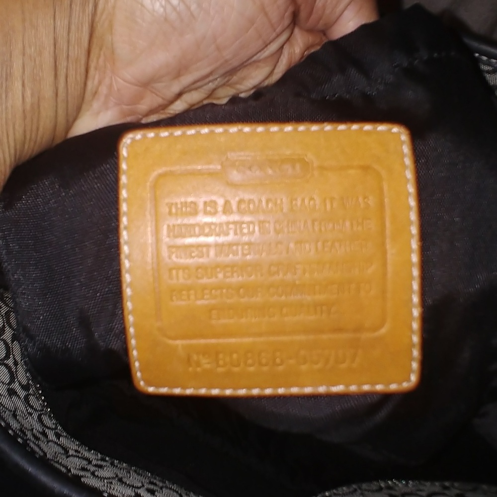 Coach monogram diaper bag/oversize tote - Picture 5 of 7